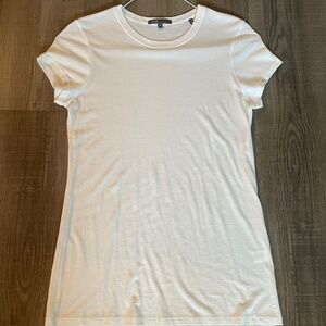 This is a Vince Little Boy Crew Neck Short Sleeve Tee in White, Size Small, NWOT